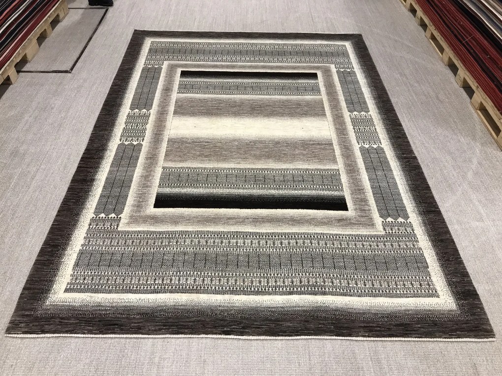 Loribaft Tappeto 230x320 Beige (Iran) Annodato A Mano