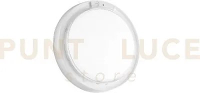 Plafoniera led di emergenza edison in plastica 18w 2080lm cct 3000k...