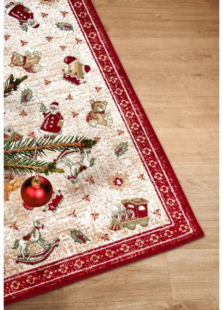 Tappeto rosso natalizio in cotone 50x80 cm Toy's Delight Red Christmas - Villeroy&amp;Boch