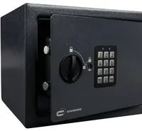 Cassaforte con codice elettronico STANDERS da fissare L 35 x H 23 x P 25 cm