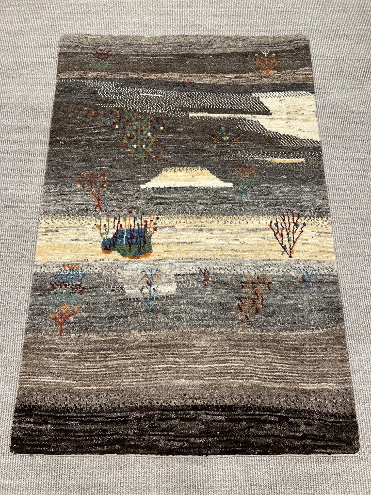 Gabbeh Tappeto persiano 100 x 160 Marrone (Iran) Annodato A Mano