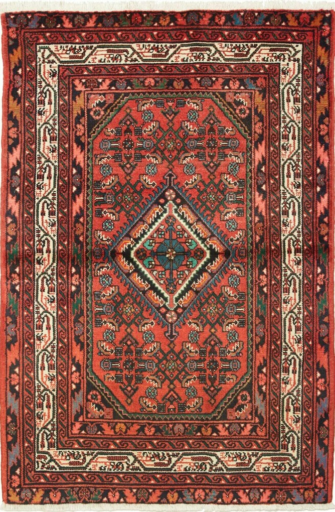 Hamedan Tappeto persiano 100x150 (Iran) Annodato A Mano