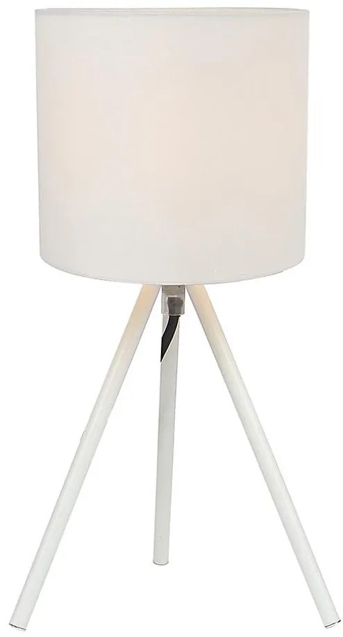 Klausen KL108012 - Lampada da tavolo THEO 1xE14/9W/230V bianco