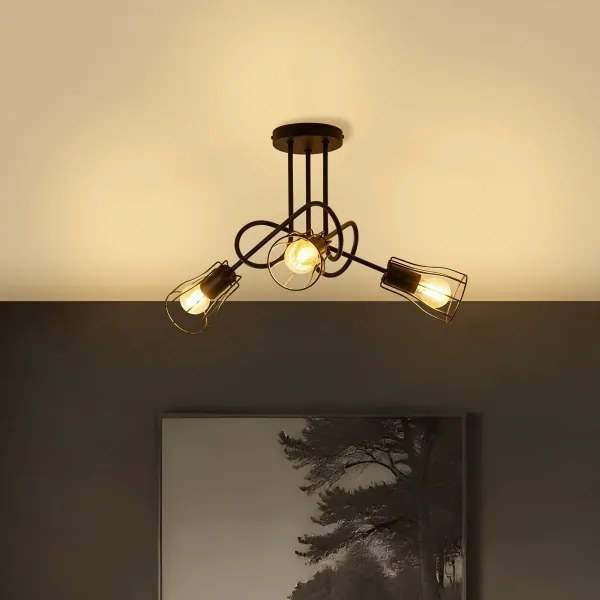 Lampadario fisso OXFORD 3xE27/15W/230V