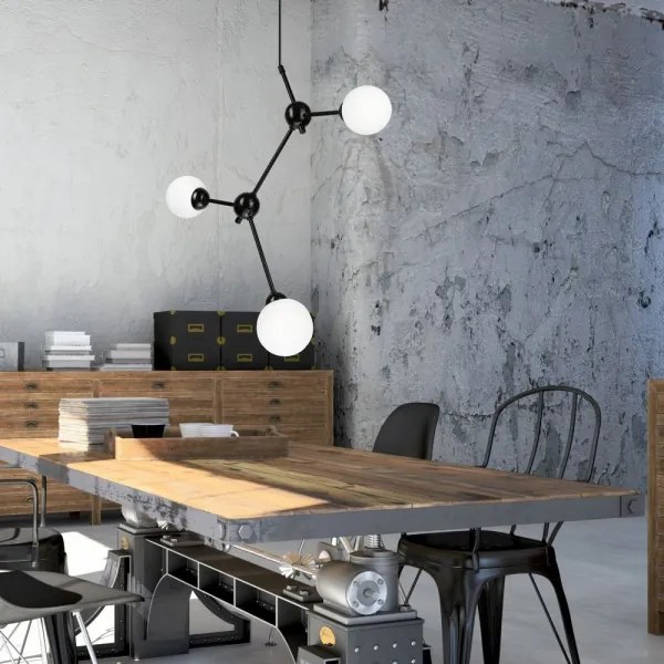 Lampadario a sospensione con filo ALESSIA BALL 3xG9/5W/230V