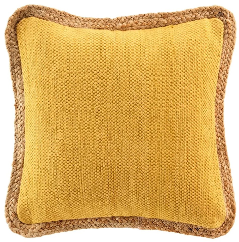 Cuscino decorativo in juta 45x45 cm Akina - douceur d'intérieur