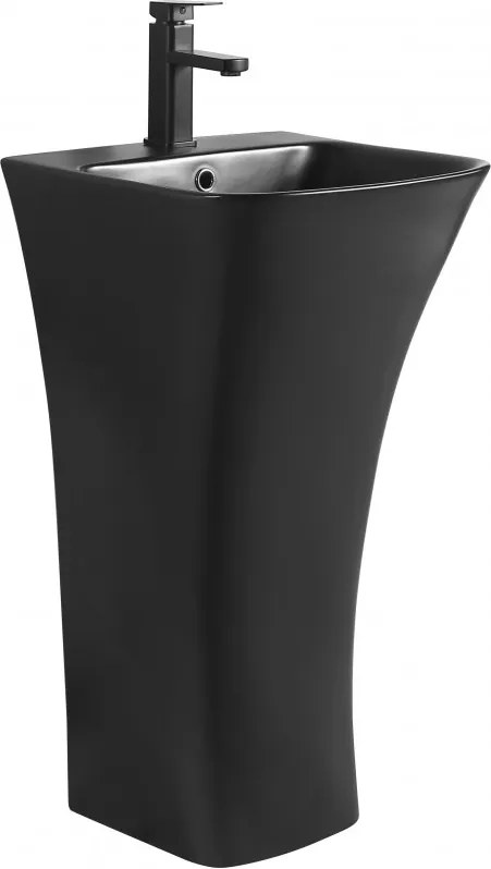 Mexen Nel lavabo autoportante 45 x 44 cm, nero opaco - 26134570