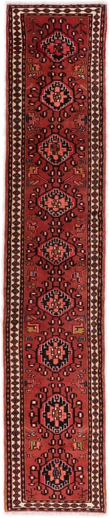 Hamedan Tappeto 80 x 410 (Iran) Annodato A Mano