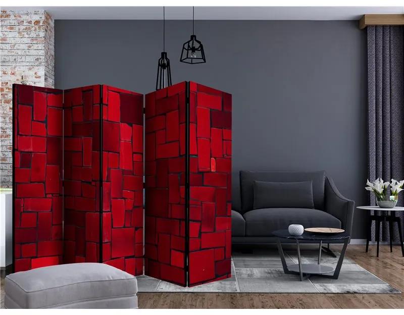 Paravento Red Imagination II [Room Dividers]