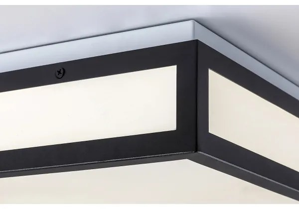 Rabalux 75031 - Plafoniera LED da bagno ZOYA LED/18W/230V IP44 nera