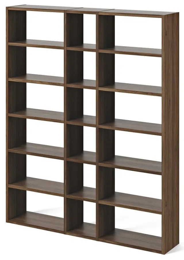 Libreria in noce 182x224 cm Pombal - TemaHome