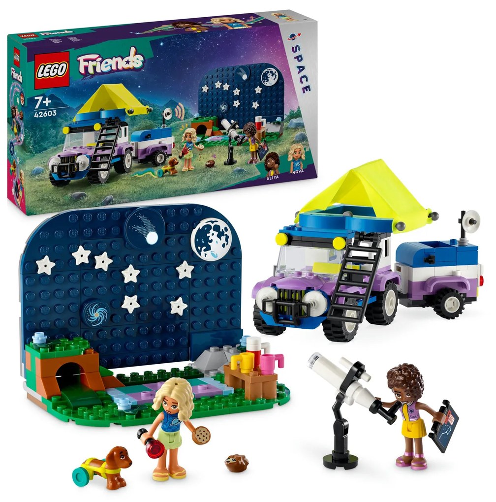 Camping van sotto le stelle Lego Friends