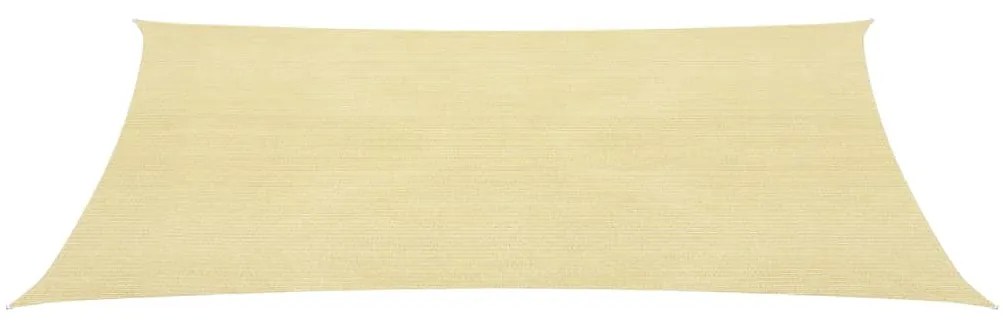 Parasole a Vela HDPE Rettangolare 2x4 Beige