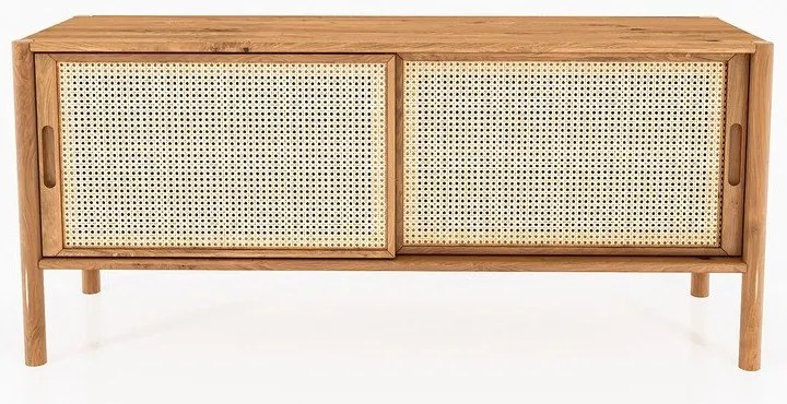 Tavolo TV in rovere 142x64 cm Pola - The Beds