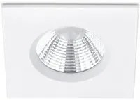 Faretto da Incasso Quadrato Zagros Bianco Led 5W IP65 8x8 cm Trio Lighting