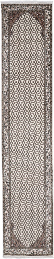 Bidjar Tappeto orientale 400 x 80 Beige (Indian) Annodato A Mano