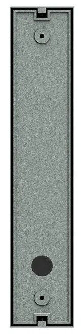 Applique Bidirezionale Grigia 12W CCT, IP65 da esterno - Serie FILO Colore Bianco Variabile CCT