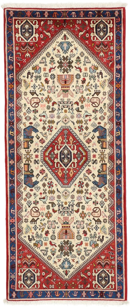 Gashghai Tappeto persiano 90 x 210 (Iran) Annodato A Mano