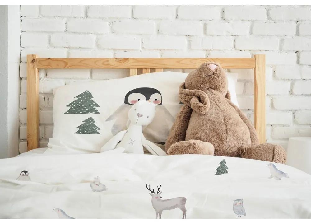 Biancheria da letto singola per bambini in cotone sateen 140x200 cm Polar Animals - Butter Kings