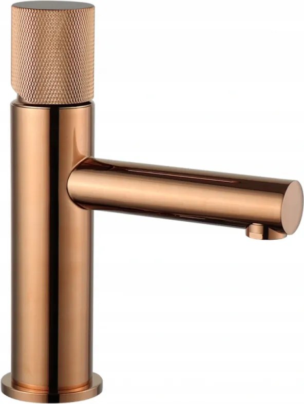 Mexen Elba One rubinetto per lavabo, oro rosa - 74101-60