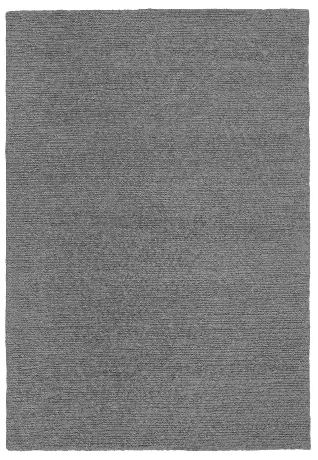 Tappeto grigio in lana tessuto a mano 160x230 cm Harris Boucle – Flair Rugs
