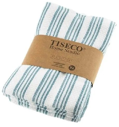 Set di strofinacci in cotone 4 pz 50x70 cm Stripes – Tiseco Home Studio