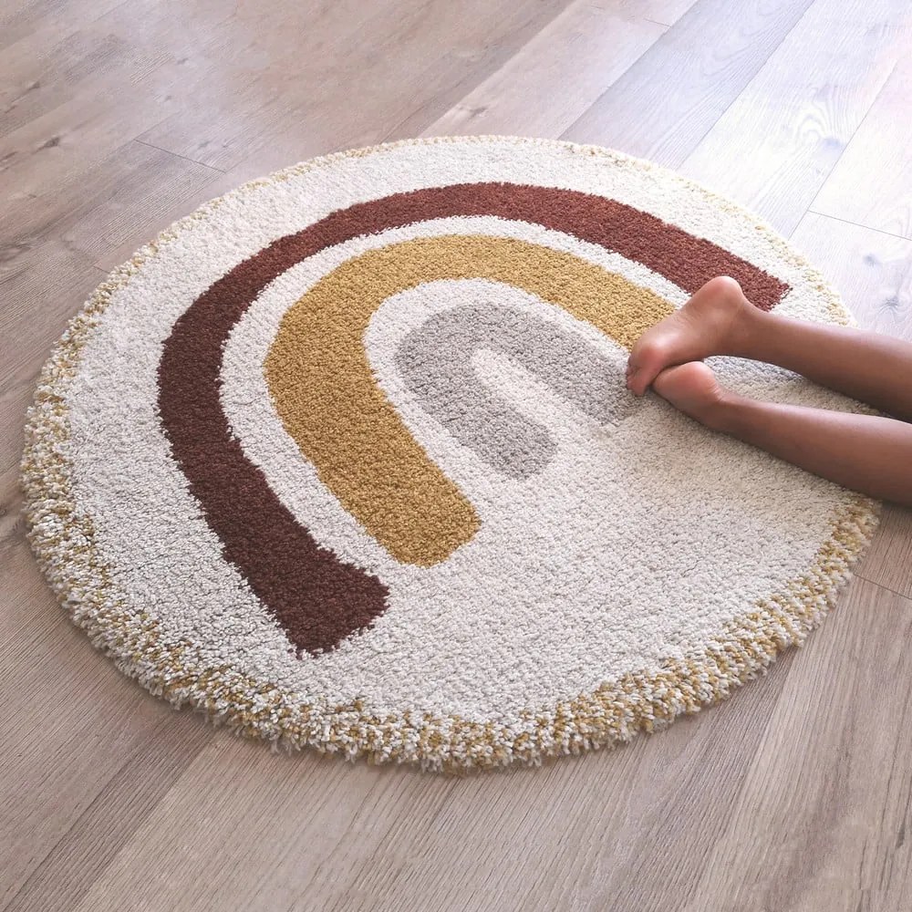 Tappeto per bambini , ø 120 cm Bohemian Rainbow - Nattiot