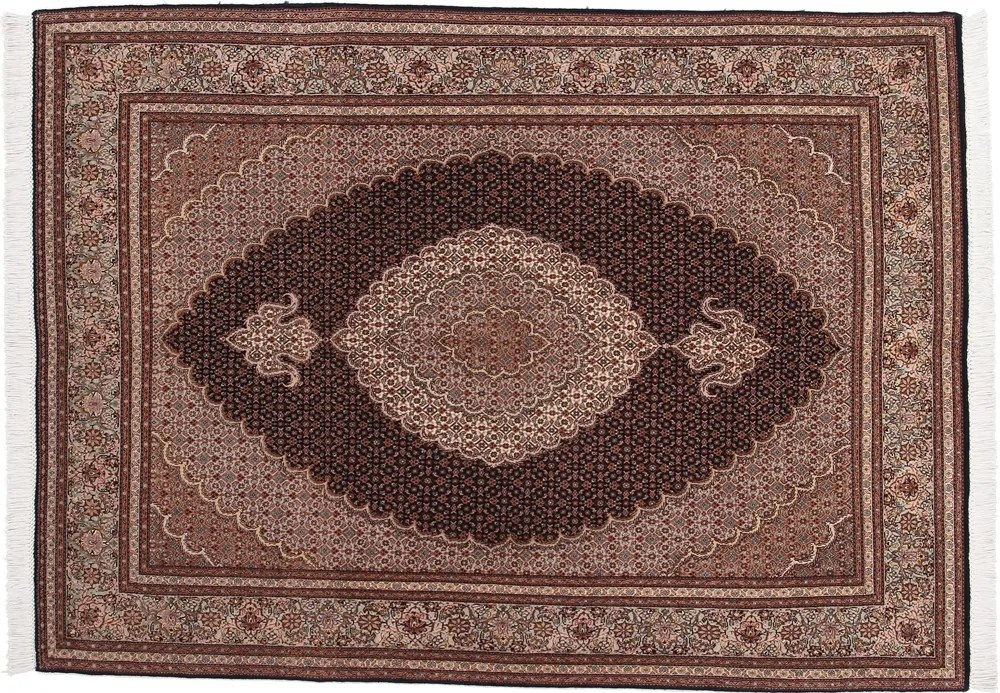 Tabriz Tappeto 150 x 210 Rosa (Iran) Annodato A Mano