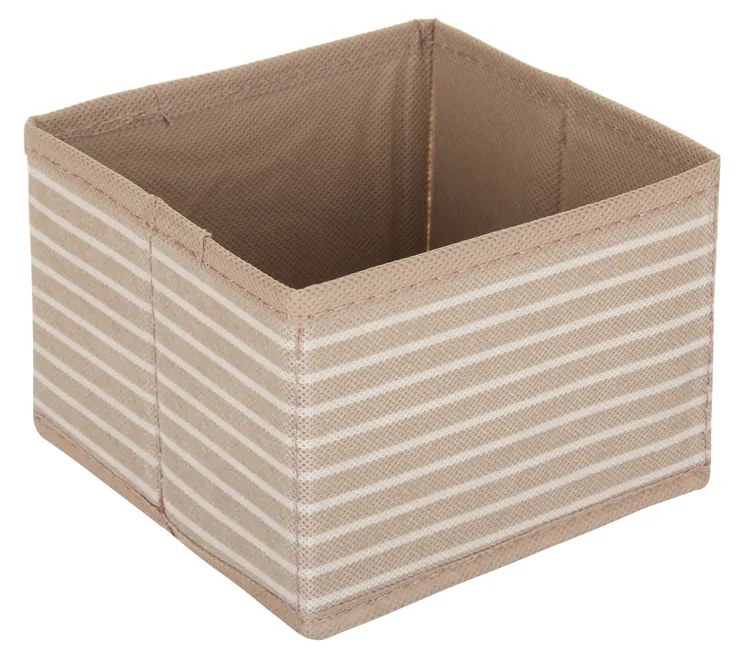 Scatola box armadio 15x15x11 cm Sofia beige