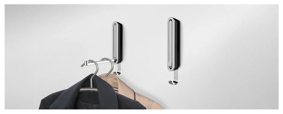 Gancio doppio pieghevole Premium SIGMA nero Sigma - Wenko