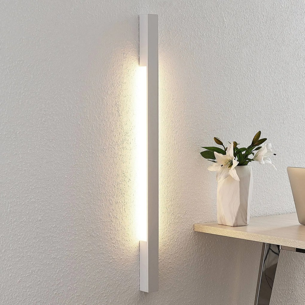 Applique a LED Arcchio Ivano, 91 cm, bianco, alluminio