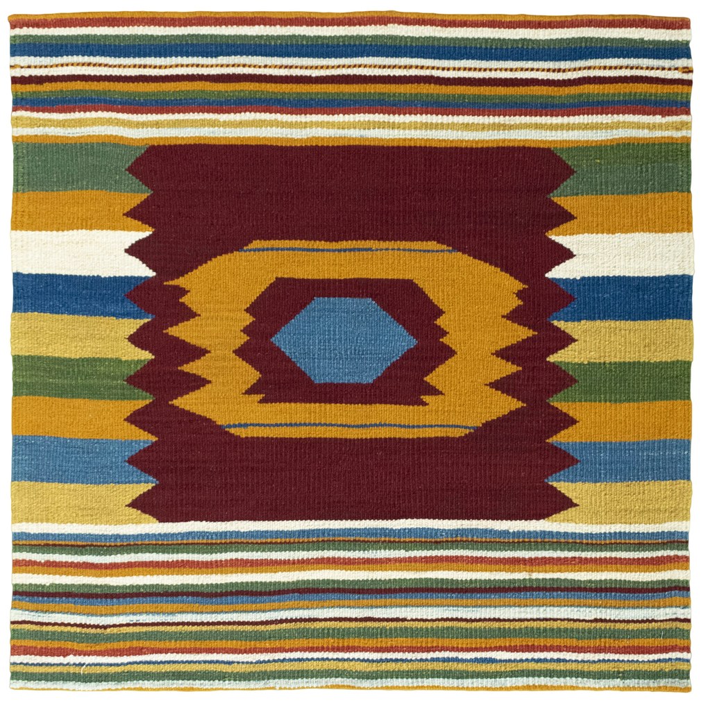 Kilim Tappeto persiano 110 x 100 (Iran) Tessuto A Mano