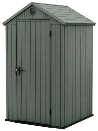 Casetta Da Giardino In Resina 125,8x117x205H Cm Darwin 4x4 Verde Keter