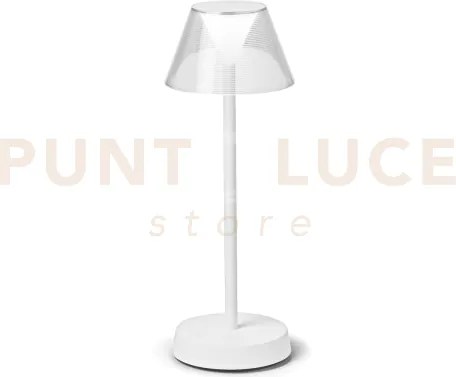 Lolita lampada ricaricabile ip54 dimmerabile led 3000k 200lm 1,8w b...