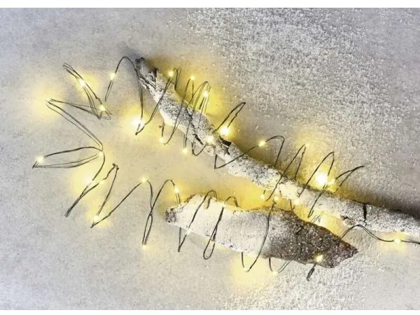 Catena luminosa LED per esterni 150xLED/20m IP44 bianco caldo