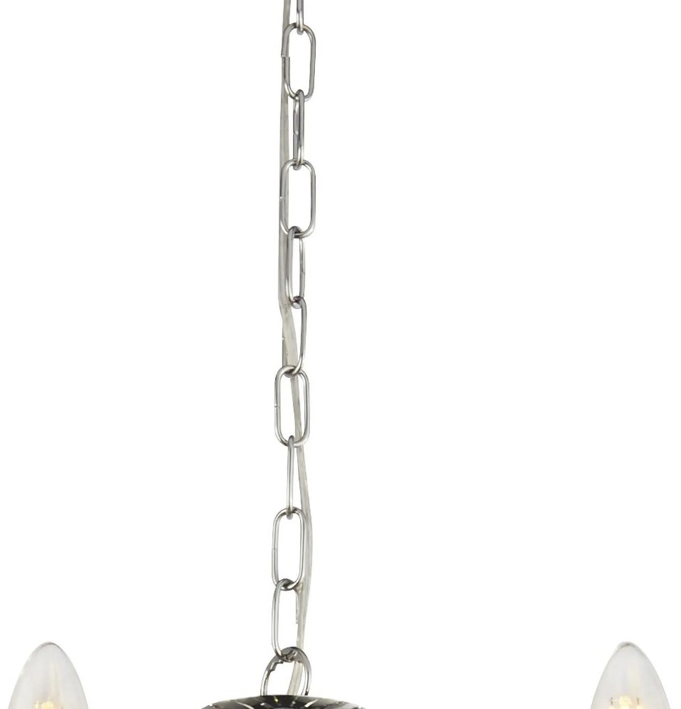 Lampadario Classico Ascot Acciaio Cromo 12 Luci E14