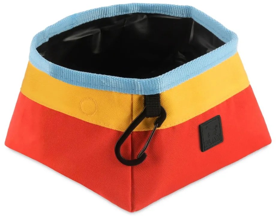 Ciotola da viaggio pieghevole in tessuto ø 18 cm Sunrise - P.L.A.Y.