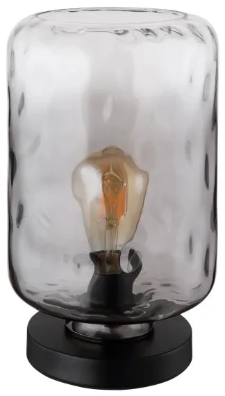 Globo 16046TS - Lampada da tavolo DARINA 1xE27/60W/230V grigio