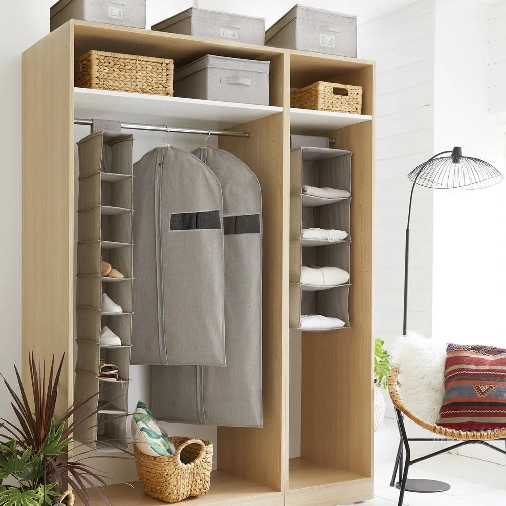 Organizer in tessuto appeso per il guardaroba Oxford - Compactor