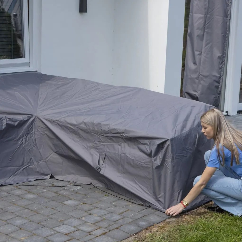 Madison copertura per set divani da esterno 255x255x70 cm grigio