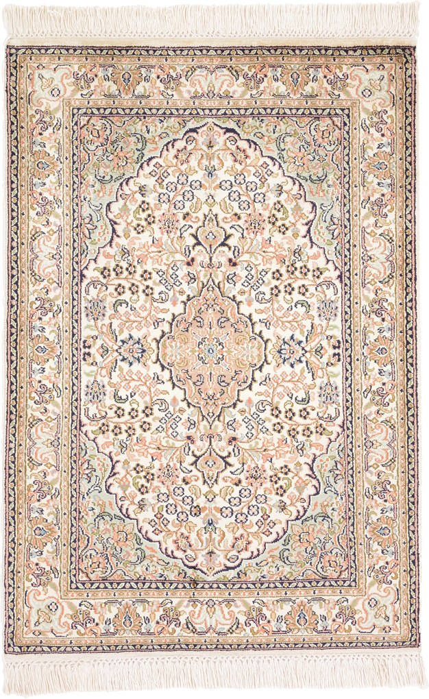 Cashmere Silk Tappeto 70x100 (Indian) Annodato A Mano