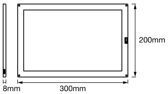 Ledvance - Lampada LED dimmerabile sottopensile con sensore CABINET LED/8W/230V