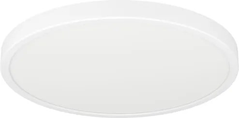 Eglo 901726 - LED RGBW dimmerabile plafoniera fumé FUEVA-Z LED/17,5W/230V 39,9cm IP44 bianco