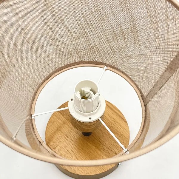 Brilagi - LED  Lampadario a plafone ANTHONY 1xE14/60W/230V quercia/beige