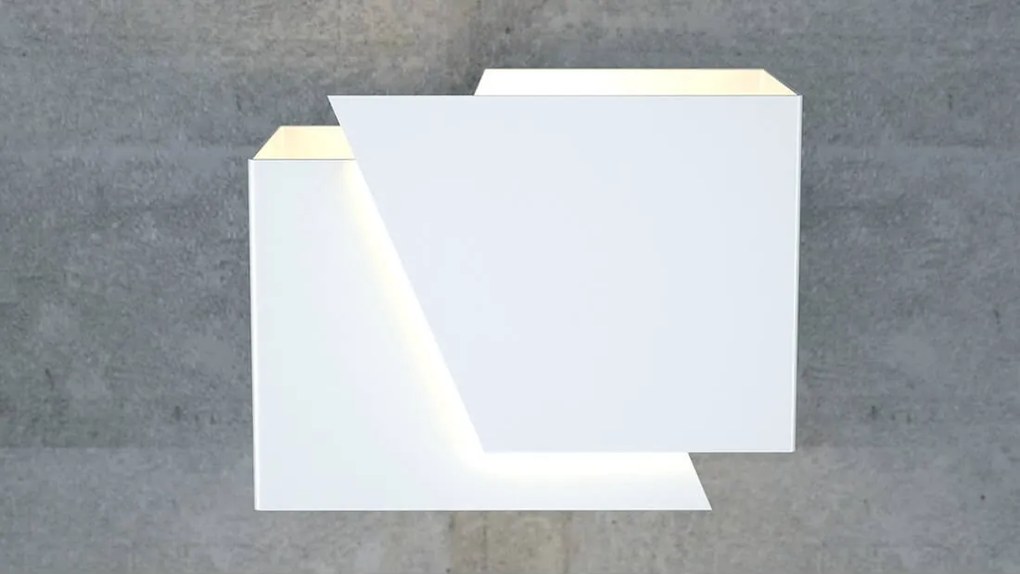 Applique FROST da parete Bianco o Nero