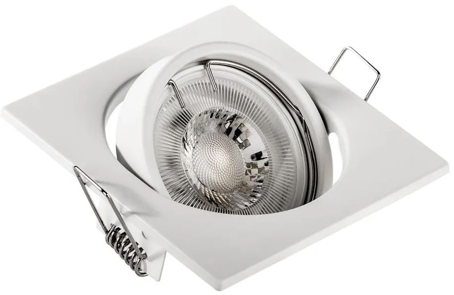 Faretto da incasso 1xGU10/MR16/10W/230V 9x9 cm bianco