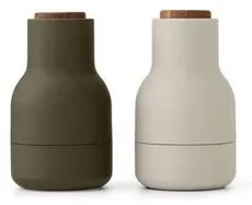 Bottle Macinaspezie Small H11,5 Green/Beige 2-pack - Audo Copenhagen