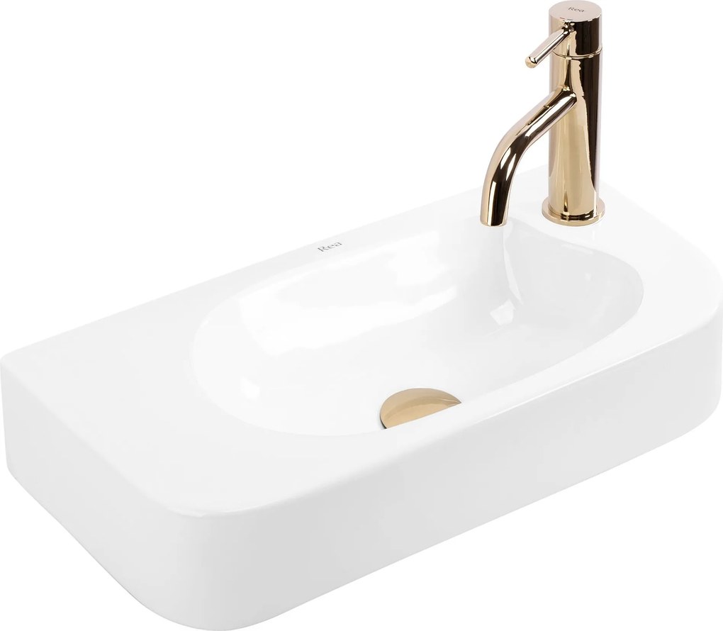 Lavabo da appoggio / a parete REA Odetta