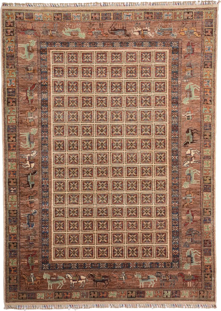 Samarkand Tappeto 240x170 (Pakistan) Annodato A Mano