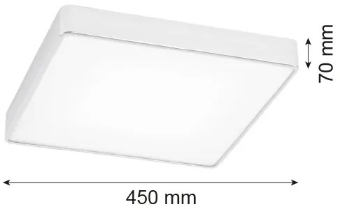 Argon 1576 - Plafoniera ONTARIO 4xE27/15W/230V